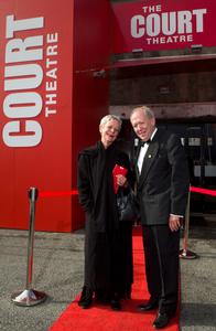 Actor David McPhail with his wife Anne